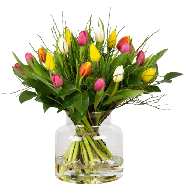 goede doelen tulpenboeket
