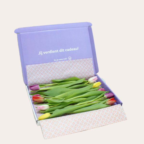 brievenbus tulpen